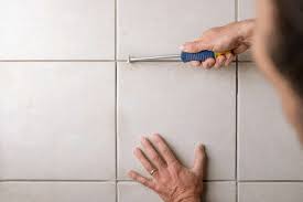 image of removing tile grout