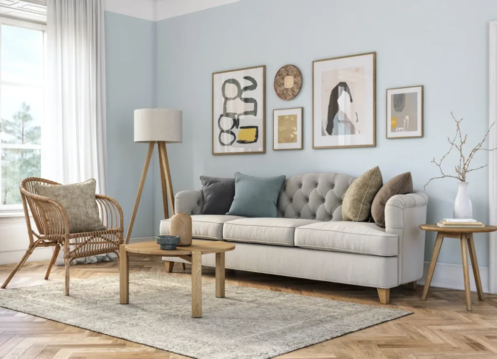 cool and calm colors for serenity