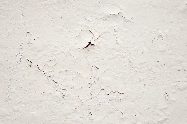 cracking ceiling paint